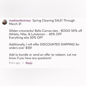 Spring Cleaning SALE!! Through 3/31